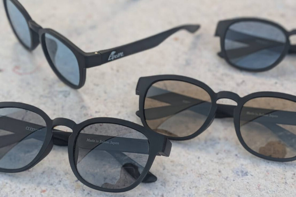 サイクラフトのアップサイクル サングラス